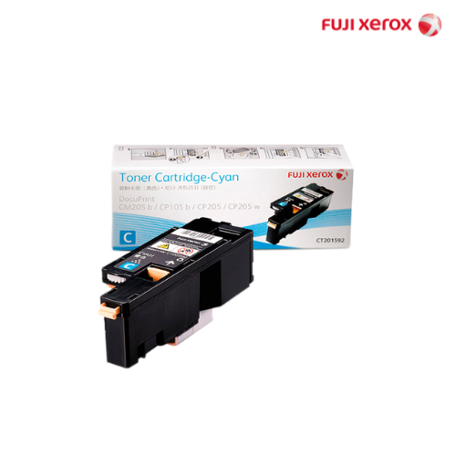 ตลับหมึกแท้ Toner Original Compatible Fuji-Xerox CT201592 Cyan, CT201592